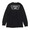 VANS FULL PATCH BACK LS BLACK-WHITE VN0A2XCMY28画像