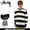 STUSSY Stripe Mohair Crew Sweater 117038画像