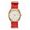 nixon TIME TELLER GOLD/WHITE/RED NA0452439-00画像