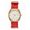 nixon TIME TELLER GOLD/WHITE/RED NA0452439-00画像