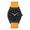 nixon TIME TELLER ALL BLACK/GOLDENROD NA0452448-00画像