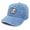 BLOOD'S THICKER Summertime Shootout Dad Hat LT BLUE DENIM画像