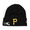 NEW ERA PITTBURGH PIRATES BASIC CUFF KNIT BEANIE BLACK FFNEPBP138画像
