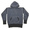 Two Moon Loop Wheel Body Set-in Sleeve Pullover Hooded Sweat Shirts 17514画像