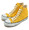 CONVERSE ALL STAR INHEEL HI YELLOW 32990682画像