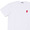 PLAY COMME des GARCONS ONE POINT HEART TEE WHITE画像
