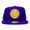 Mitchell & Ness GOLDEN STATE WARRIORS MELTON PROPER SNAPBACK BLUExGOLD LVMNGSW088画像