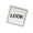LQQK Studio × N.HOOLYWOOD Logo Sticker WHITE画像