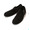 GUIDI SLIPPER BEATLE SOLE LEATHER BUFFALO BLACK 109画像