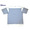 Orcival #6115 MEN'S S/S BOATNECK 18STRIPE TEE/white x blue画像