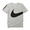 NIKE AS M NK DRY TEE DB LOGO SWOOSH DK GREY HEATHER/BLACK 841632-063画像