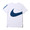 NIKE AS M NK DRY TEE DB LOGO SWOOSH WHITE/INDUSTRIAL BLUE 841632-100画像