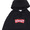 Supreme × COMME des GARCONS SHIRT Box Logo Hooded Sweatshirt BLACK画像