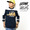 LEFLAH SCRIPT LOGO FOOTBALL TEE -NAVY-画像