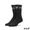 HUF FUCK OFF CREW SOCKS BLACK画像