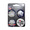 WINCRAFT NEW ENGLAND PATRIOTS 4-PACK BUTTON SET FF1707659画像