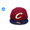NEW ERA CLEVELAND CAVALIERS KID'S MY 1st SNAPBACK BURGUNDYxNAVY FFNECLC095画像