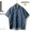 SUNNY SPORTS インディゴデニム ハーフジップ 半袖シャツ SN17S003画像