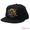 MISHKA GROTESQUE KEEP WATCH SNAPBACK CAP BLACK SM171707画像
