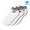 adidas Originals TREFOIL ANKLE STRIPED SOCKS WHITE AZ6288画像