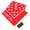 Supreme × LOUIS VUITTON Monogram Bandana RED画像