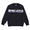 Palace Skateboards LINE CREW SWEAT BLACK画像