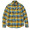 TOYPLANE CHECK FLANNEL SHIRT (YELLOW) TP17-FSH03画像