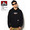 BEN DAVIS BACK LOGO HOODIE -BLACK- C-8380035画像