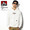 BEN DAVIS BACK LOGO HOODIE -WHITE- C-8380035画像