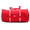 Supreme Large Duffle Bag RED画像