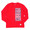 Supreme Stacked L/S Top RED画像