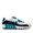 NIKE WMNS AIR MAX 90 SAIL/RADIANT EMERALD-BLACK-BLUE NEBULA 325213-134画像