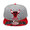 Mitchell & Ness BULLS DENNIS RODMAN スナップバックキャップ GREYxRED FFMN2846895画像