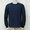 THE FLAT HEAD INDIGO THERMAL-CREW NECK F-THL-001画像