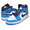 NIKE AIR JORDAN 1 MID "HORNETS" blue lagoon/grand purple-white 554724-415画像