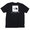 THE NORTH FACE S/S RED BOX LOGO TEE BLACKxWHITE画像