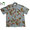 TWO PALMS HAWAIIAN ORCHID RAYON OVERDYED HAWAIIAN SHIRTS grey画像