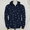 THE FLAT HEAD Club Label INDIGO SWEAT ZIP PARKA CL-PZ201画像
