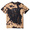 OBEY BLEACH TIE DYE TEE "NOVEL OBEY" (BLACK)画像