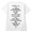 CRIMIE MESSAGE V NECK POCKET SHORT SLEEVE T-SHIRT (WHITE) C1H3-TE06画像