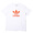 adidas Originals TREFOIL TEE White/Claft Orange DH5772画像