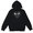PLAY COMME des GARCONS MEN'S BLACK HEART HOODIE BLACK画像