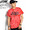 LEFLAH SCRIPT LOGO TIE DYE T-SHIRT -RED-画像