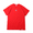 FILA × atmos Square LOGO embroidery T-Shirt RED FM9525-11画像