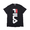 FILA &times; atmos BIG LOGO T-Shirt BLACK FM9522-08画像