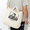 BEN DAVIS Large Shoulder Tote Bag WHITE LABEL BDW-9249画像