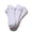 NIKE 3PPK COTTON CUSHION NO SHOW SOCK + MOISTURE MANAGEMENT WHITE SX4702-101画像