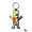 THE SIMPSONS × ATMOS × SECRETBASE BART KEY HOLDER AL18F-KE02画像