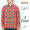 SUGAR CANE TWILL CHECK L/S WORK SHIRT SC27969画像