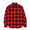 ATMOS LAB FLANNEL SHIRT  RED AL18F-TP02画像